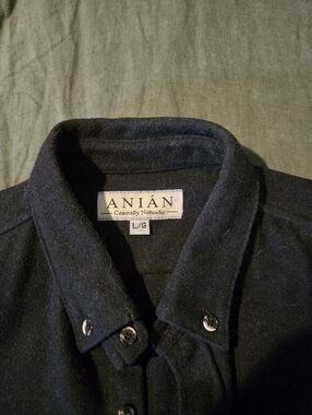 Men's Anian Wool Overshirt